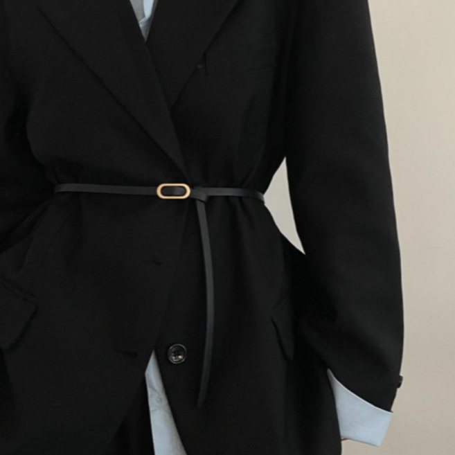 더토토리 A01 골드 버클 슬림 벨트