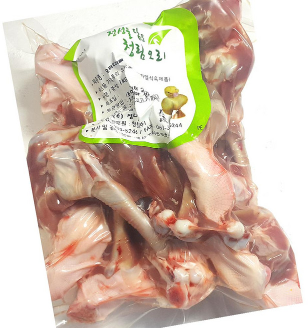 무배_청림 오리 다리뼈 1kg 업소용, 1개