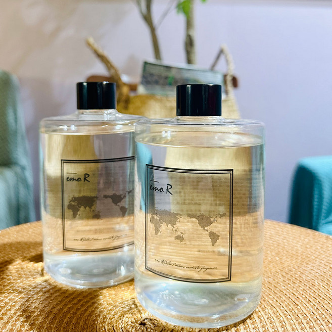 디퓨저 실내용 차량용 이모레돌런트 방향제 옵션택 + 사은품 리드스틱, 2개, 500ml, 레드프룻+파인