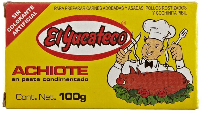 엘 유카테코 페이스트 아치오테 3.5단위온스, 100g
