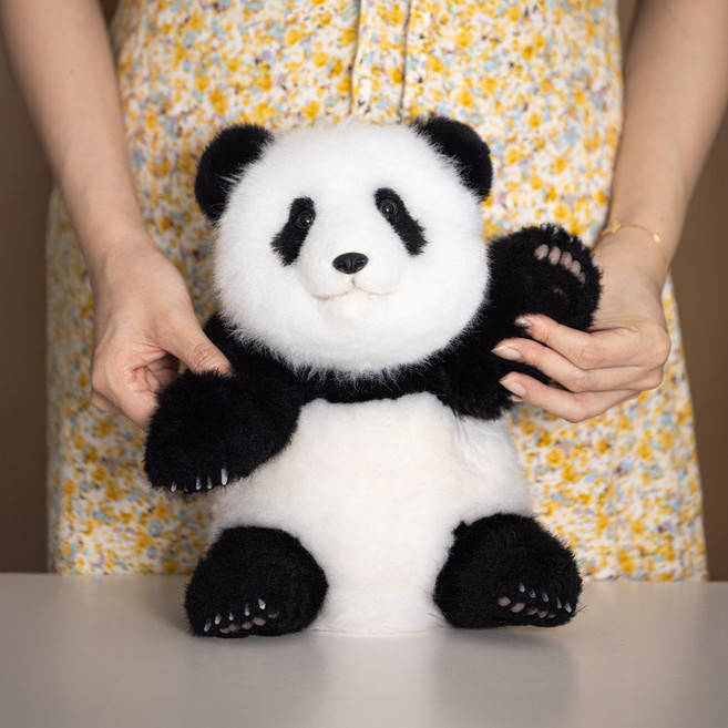 판다다다 핸드메이드 판다인형 플래그십, 1개, 3개월령, 30cm