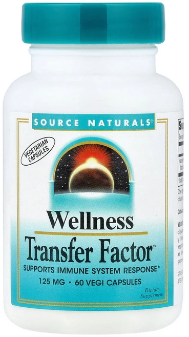 소스내츄럴스 웰니스 트랜스퍼 팩터 125mg 베지 캡슐, 60정, 1개 - 쿠팡