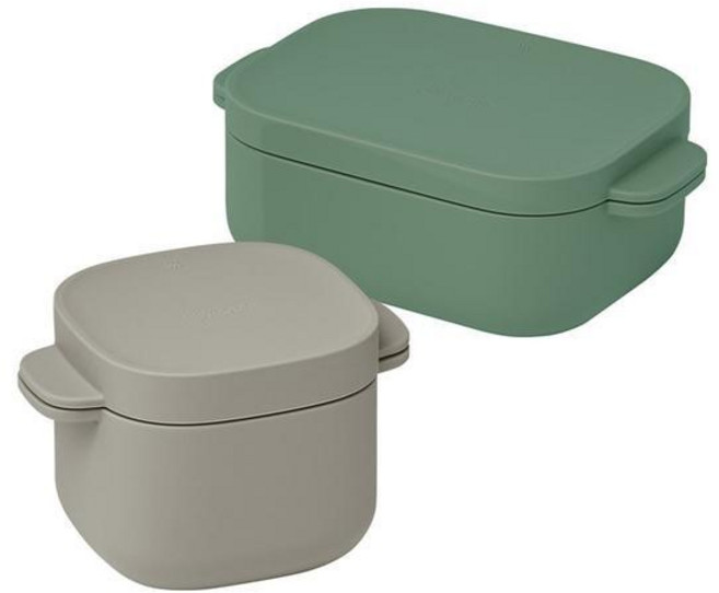 실리만 실리콘 멀티 찜기 세트 2PK (실리만 실리콘 멀티 찜기 세트 2PK-그레이 그린), 1개