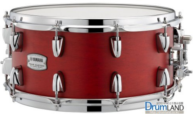 야마하 투어커스텀 스네어 드럼 / YAMAHA TMS1465 / 메이플 대만제 6.5깊이, 1개