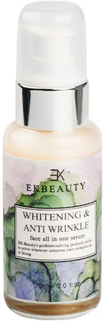 이케이뷰티 로션대신 올인원세럼 촉촉세럼 미백&주름 2중기능성제품 남여 모든연령 기미 잡티 주름 무파라벤 천연제품, 2개, 70ml - 쿠팡