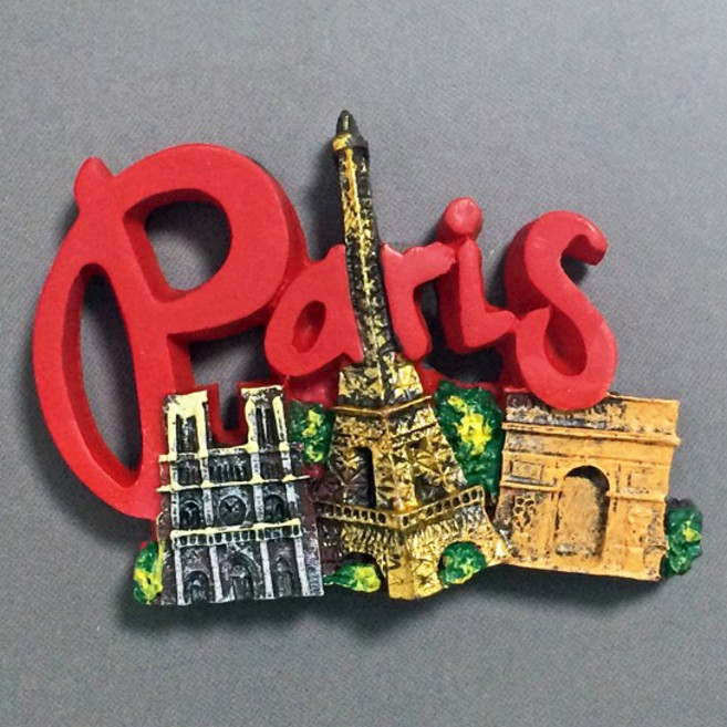 맛있는굿즈 스페인 이탈리아 런던 프랑스 스위스 러시아 냉장고자석 마그넷 마그네틱 기념품, J프랑스04.파리