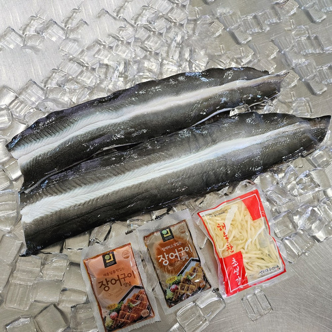 고창 자포니카 민물장어 1kg 손질후 650g~700g +소스2종+생강채 100g, 1개