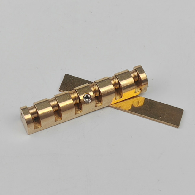 Guyker 높이 조절 가능 42mm/43mm 황동 롤러 기타 너트 교체 Les Paul LP SG 스타일 일렉트릭 호환, [01] 옵션1, 1개