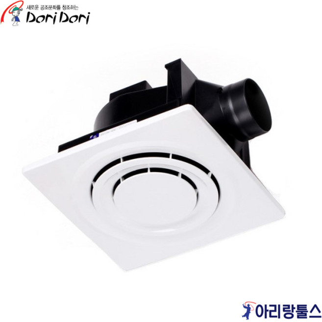 동우산업 DWV-16DRZ 자동개폐식 환풍기 덕트용 DWV16DRZ 천장매입형 저소비전력 고효율모터 저소음 대풍량, 1개