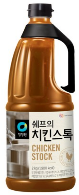 청정원 쉐프의 치킨스톡, 2kg, 1개