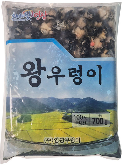 국산 특급 왕우렁이 1kg 손질, 1개