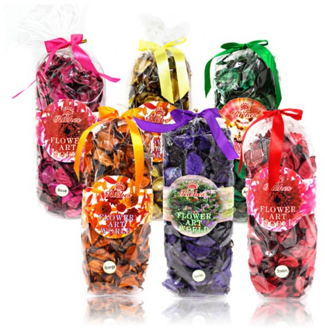 [스쿨피아] 포푸리 95g 향기꽃잎 방향제 향기 주머니 재료 만들기, E.포푸리95g라벤다