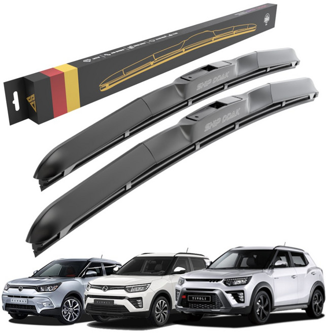 1+1+1 티볼리 에어 아머 베리뉴 더뉴 전차종 호환 순정형 리어 후면 후방 와이퍼 하이브리드 세트, SW-베리뉴/더뉴 티볼리(19-현재)600+400, SRB210(10in)더뉴/티볼리에어-19.06-현재