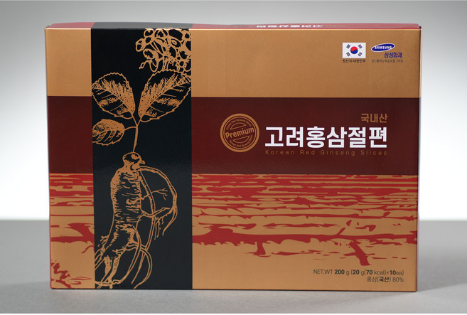 6년근 금산 고려홍삼 절편 20세트(4kg), 홍삼절편 200gX20세트 1BOX(4kg), 200g, 20세트