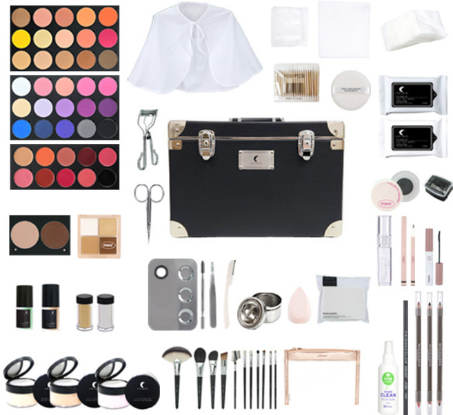 MAIMIR 메이크업 국가자격증 실기재료 스마트세트, 남성 55, 1개