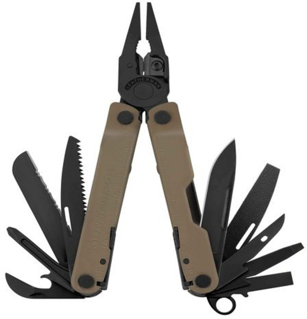 LEATHERMAN (레더맨) 멀티 툴 REBAR COYOTE (리버) [일본 정규품] 25년 보증, 1개
