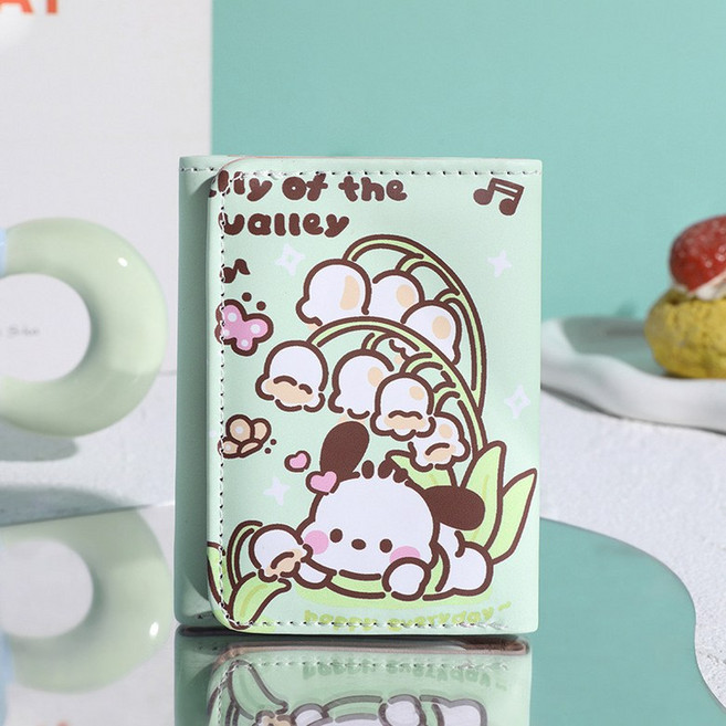 아동어린이 지갑 캐릭터 3단 교통카드 수납 지갑 선물