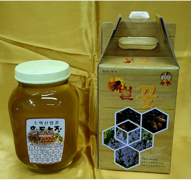 코끼리인삼사 소백산 벌꿀(흰돌농장 2 400g 1병), 1개