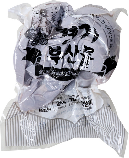 경기식품 돼지 오소리감투허파염통울대 HACCP인증 도축당일가공, 1개, 2kg