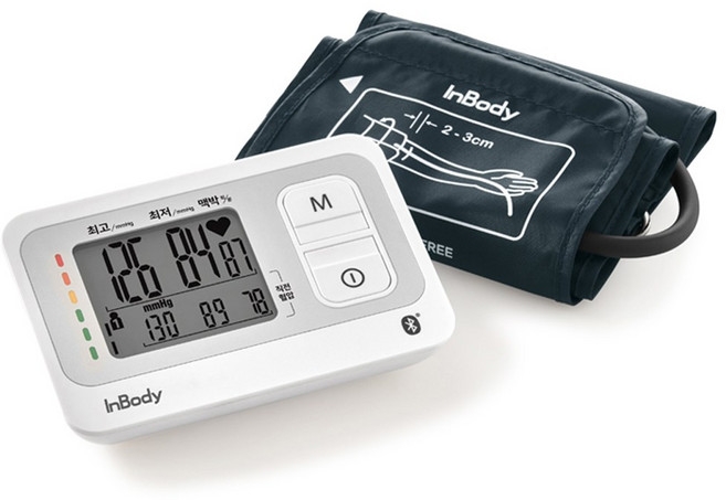 인바디 가정용 자동전자혈압계 혈압측정기 MD6280, 화이트, 1개