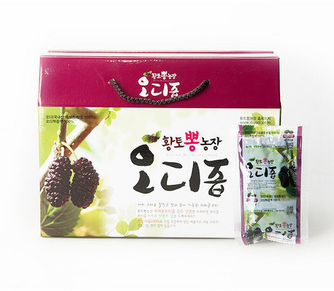 황토 재래종오디100즙 30포, 황토 재래종오디100%즙 30포, 30개
