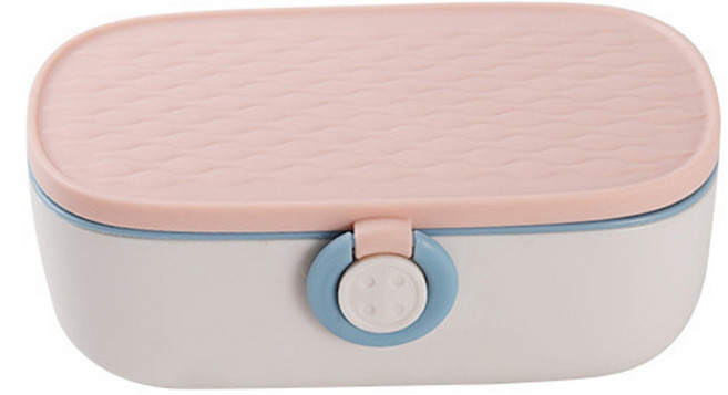 MoNo726 가정용 반짇 고리 세트 31IHRG0268, 1개, 핑크