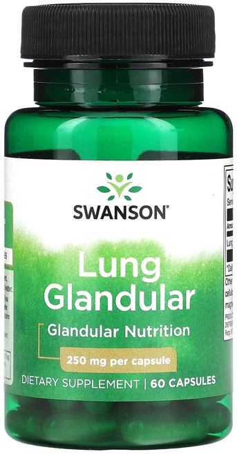 Swanson 폐 선 250mg 캡슐 60정, 1개 - 쿠팡