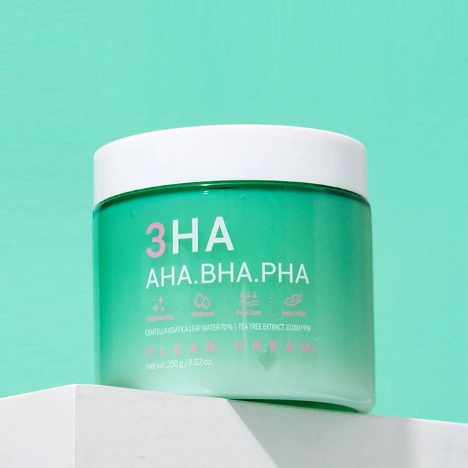 에스폴리오 3HA 클리어 크림, 250g, 1개 - 쿠팡