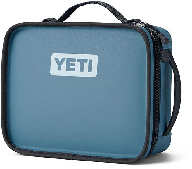 YETI Daytrip 런치 박스 하베스트 레드, 1개, 노르딕 블루