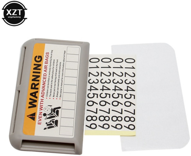 자동차 선 바이저 카드 홀더 액세서리 보관 슬롯 다기능 스토리지 박스 안경 클립 스타일링, 1개, 03 gray