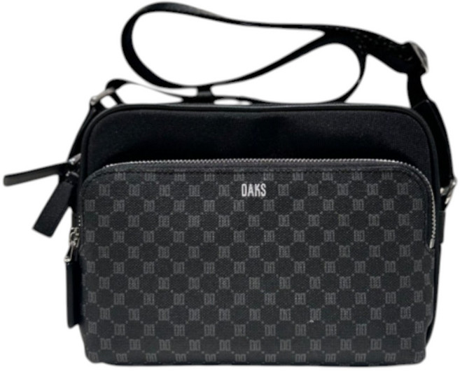 [완판재입고] 닥스 루이스힐 시그니처 로고 패턴 남성 미니 크로스백 메신저백