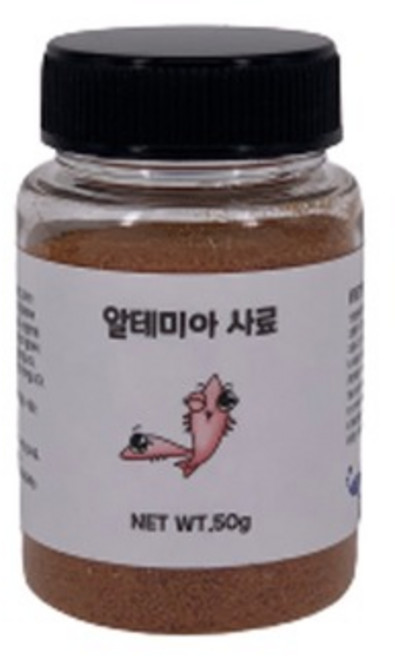 영아쿠아 탈각 알테미아 50g 치어전용 각질제거, 1개