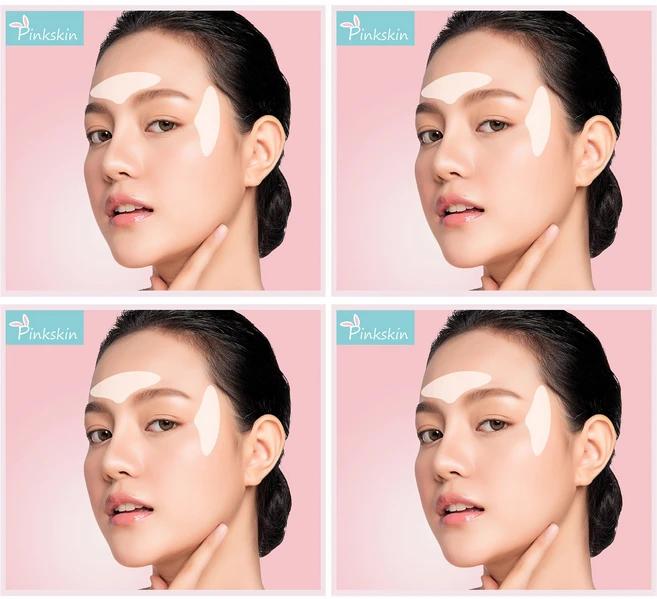 핑크스킨 눈가 주름 패치, 56개입, 4개 - 쿠팡