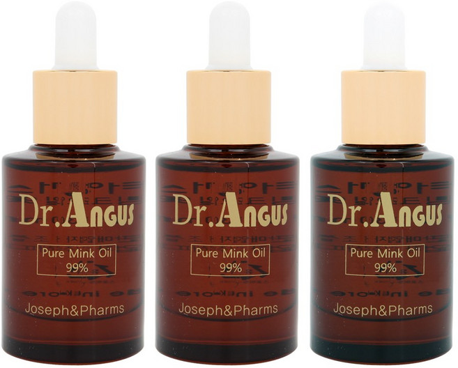 New 닥터앵거스 프리미엄 밍크오일 30ml 1+1+1(총3개), 3개