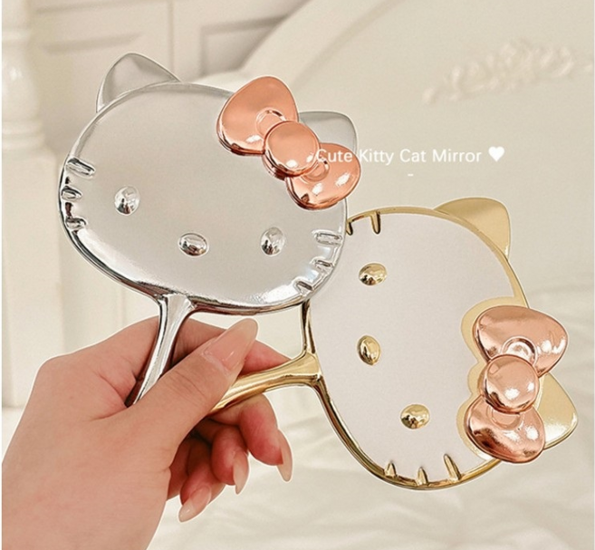 헬로키티 손거울, 실버, 1개