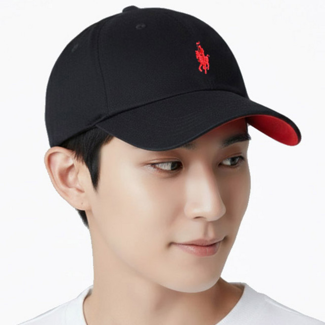 베이직엠 남성 여성 야구모자 볼캡 워싱 승마자수