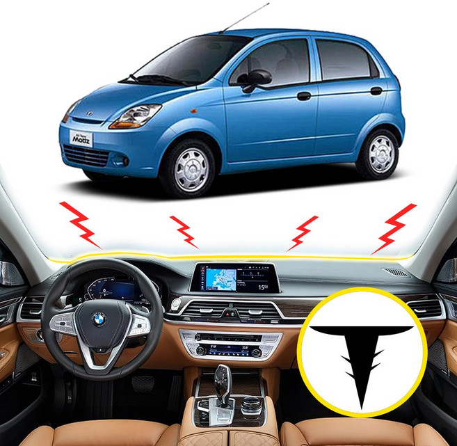 블루오션 올뉴 마티즈 대쉬보드몰딩 방음방진 대시보드몰딩 미세먼지방지 진동방지 소음방지 풍절음방지