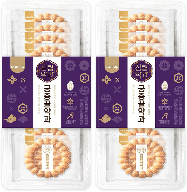 삼립 궁중꿀약과 10입 300g 15봉, 150개