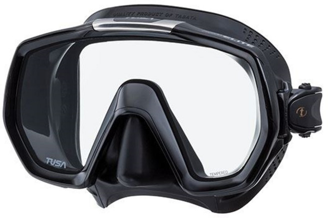 TUSA M-1003 FREEDOM ELITE MASK 視野寬廣單面鏡, QB/BK, QB/BK