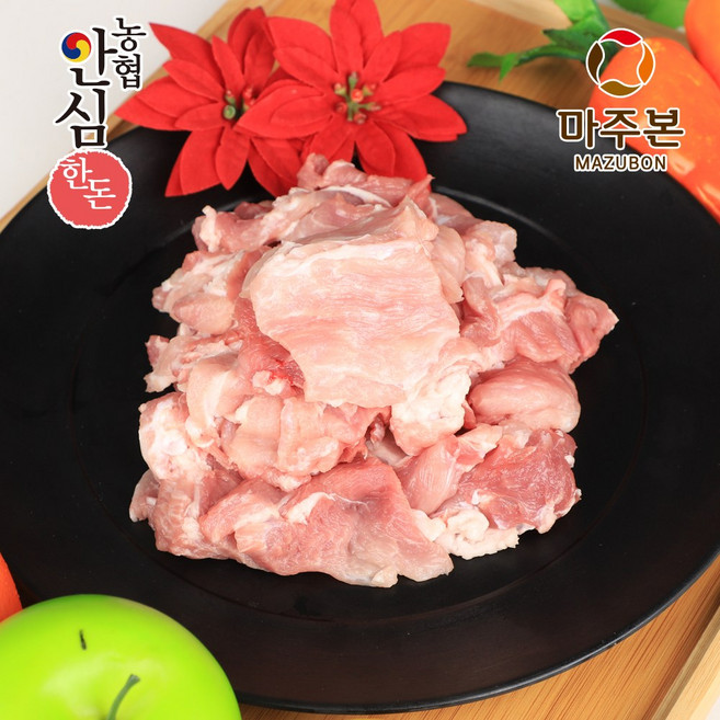 농협안심한돈 냉장 앞다리 불고기용 500g, 1개