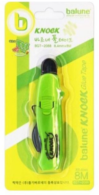 [2개묶음] 노크식 풀테이프 BGT-2088 8.4mmx8M 사무 오피스 바르네 gt0+0679Vw