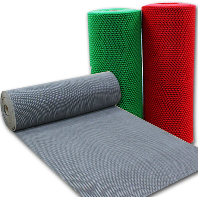 HNS 미끄럼방지매트 15m 1롤 현관매트 바닥 롤 깔판 발판 매트, 120cmx6.5Tx15m, 그린, 1개