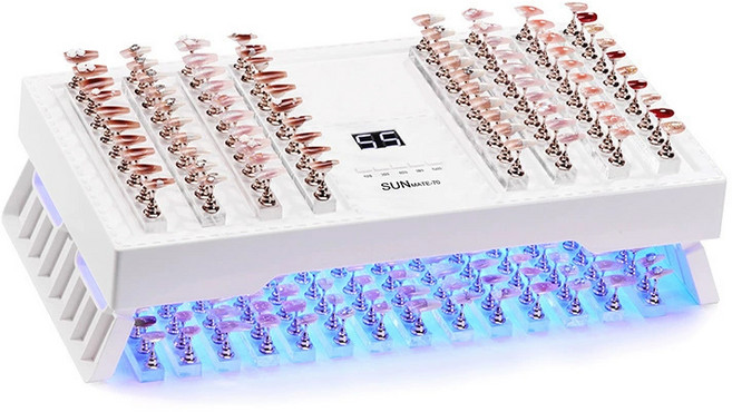 네일룸 더블라이트 빅사이즈 네일램프 레진아트램프 레진램프 젤램프, 1개, 화이트