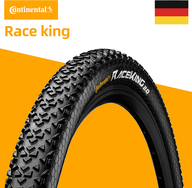 컨티넨탈 레이스 킹 mtb 폴딩 타이어 26 27.5 29 x 2.0 2.2 산악자전거 타이어 튜브리스 레디, 1개