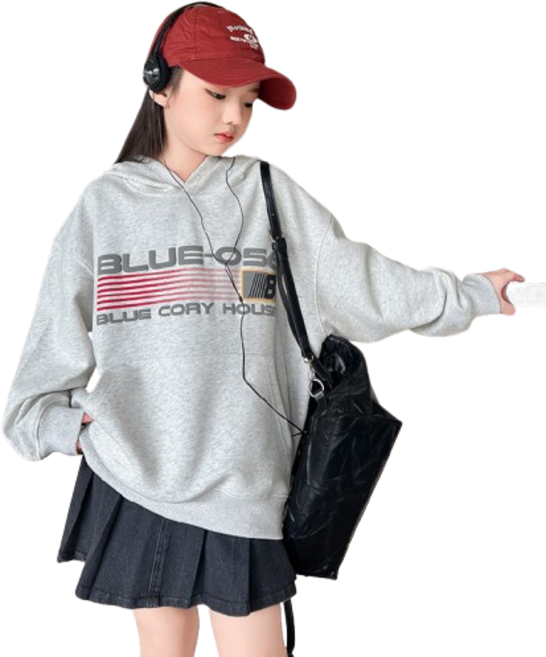 미니으니 주니어 BLUE-056 후드티 [1242]