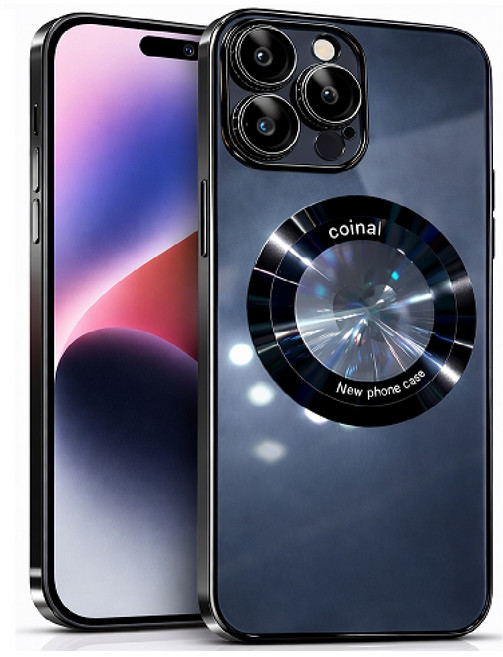 나나이모 아이폰 맥세이프 메탈릭 풀커버케이스