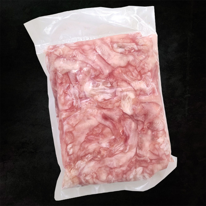 뼈없는닭발 1kg 대용량 무뼈닭발 냉동 벌크용량, 1개