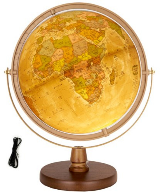 서전지구 LED 등 행정도 지구본 320-GPL2, 무드 등 브라운지구본 320-GBSML