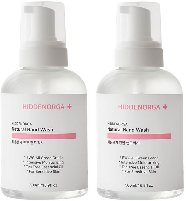 1+1히든올가 아기 유아 거품 물비누 핸드워시 대용량 손세정제 핸드솝 답례품 500ml, 1개