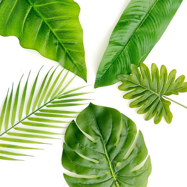 [왓위셀] 야자수 아레카자야 몬스테라 바나나잎 열대식물 촬영용 조화 플랜테리어, 02. 셀렘